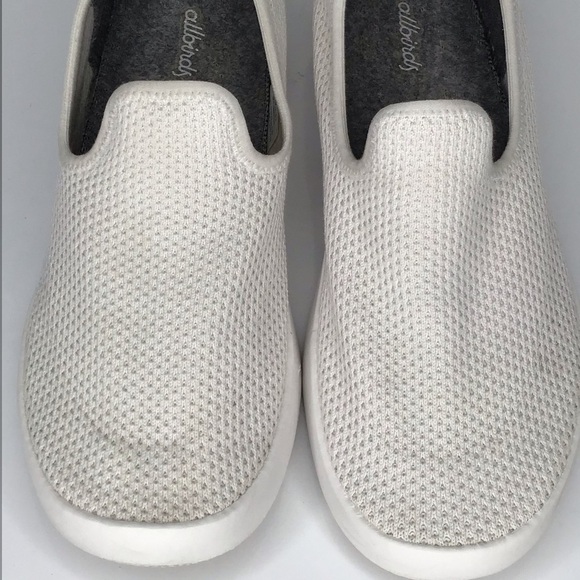 Allbirds Tree Lounger Slip On Sneakers in Kaikoura White - Picture 3 of 10